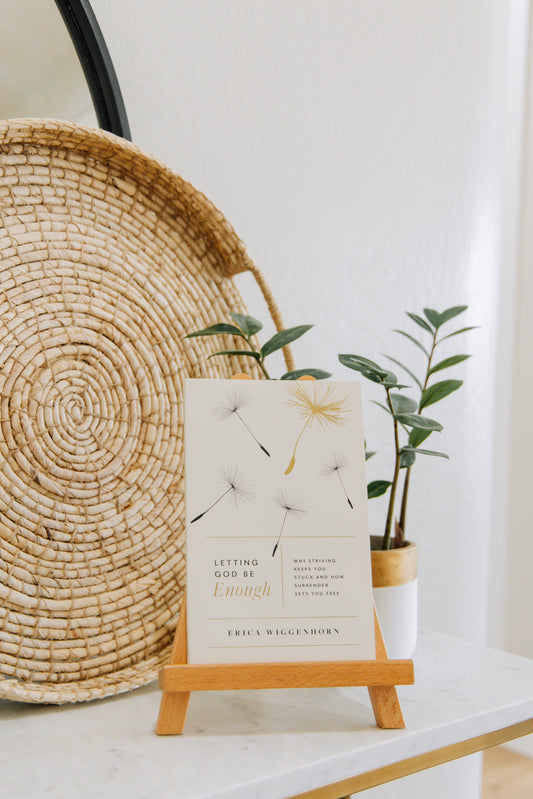 Letting God Be Enough Book